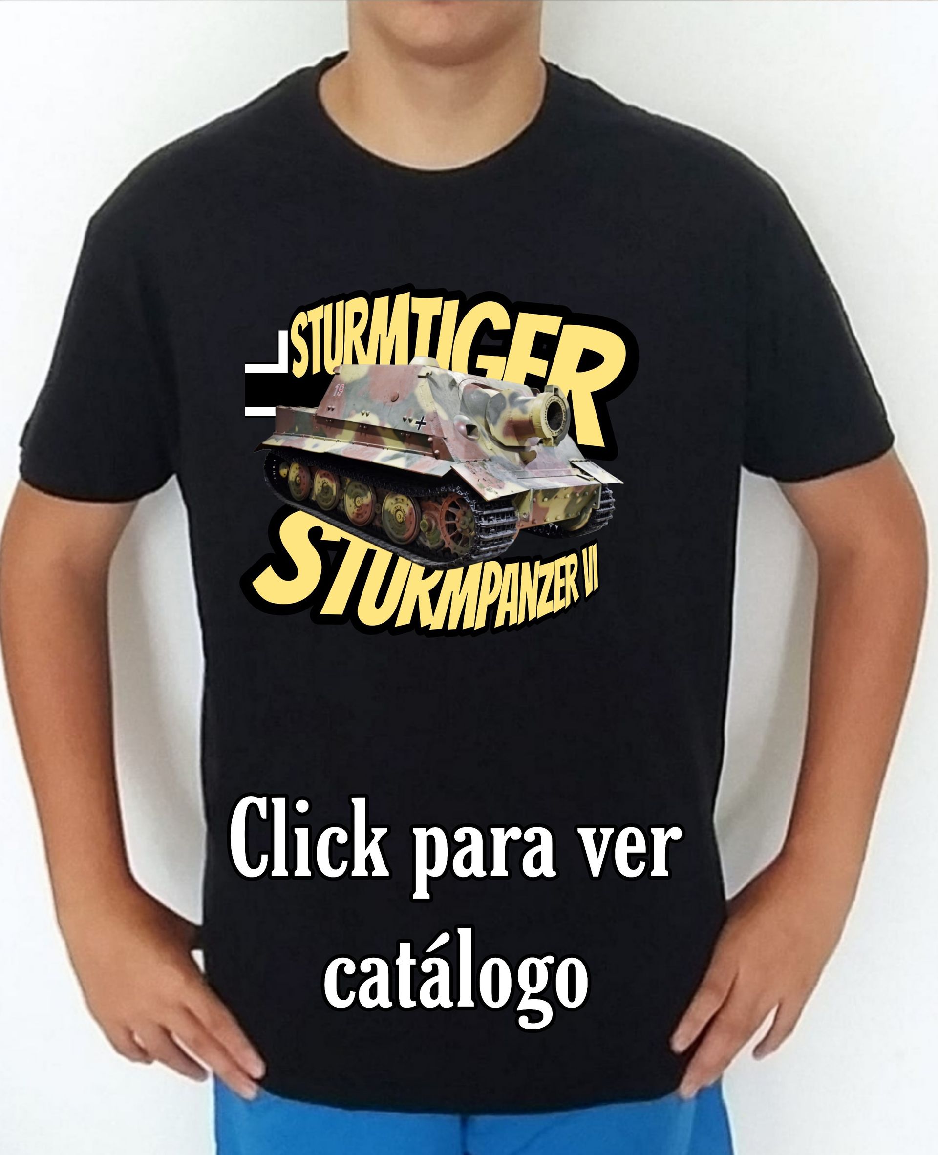 Catálogos carros de combate 2nd World War Alemania Camisetas/t-shirt/playeras, de los catálogo de CamisetasMilitares.com  en las colecciones bélicas de carros de combate 2nd World War de Alemania