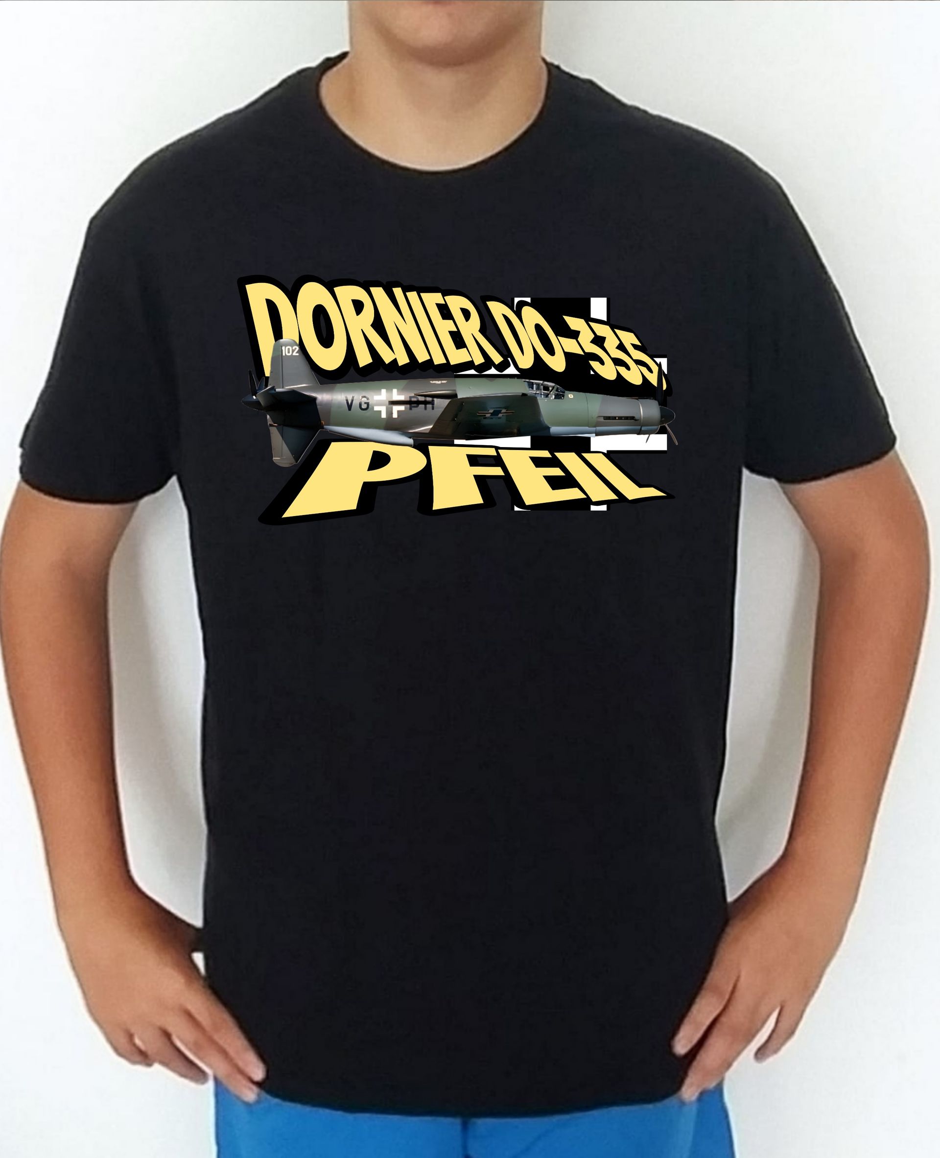 Sudadera con capucha aviones combate 2WW Alemania Dornier DO-335 Pfeil nº3 Sudadera con capucha del catálogo de CamisetasMilitares.com en la colección aviones de combate 2 W.W. de Alemania Dornier DO-335 Pfeil