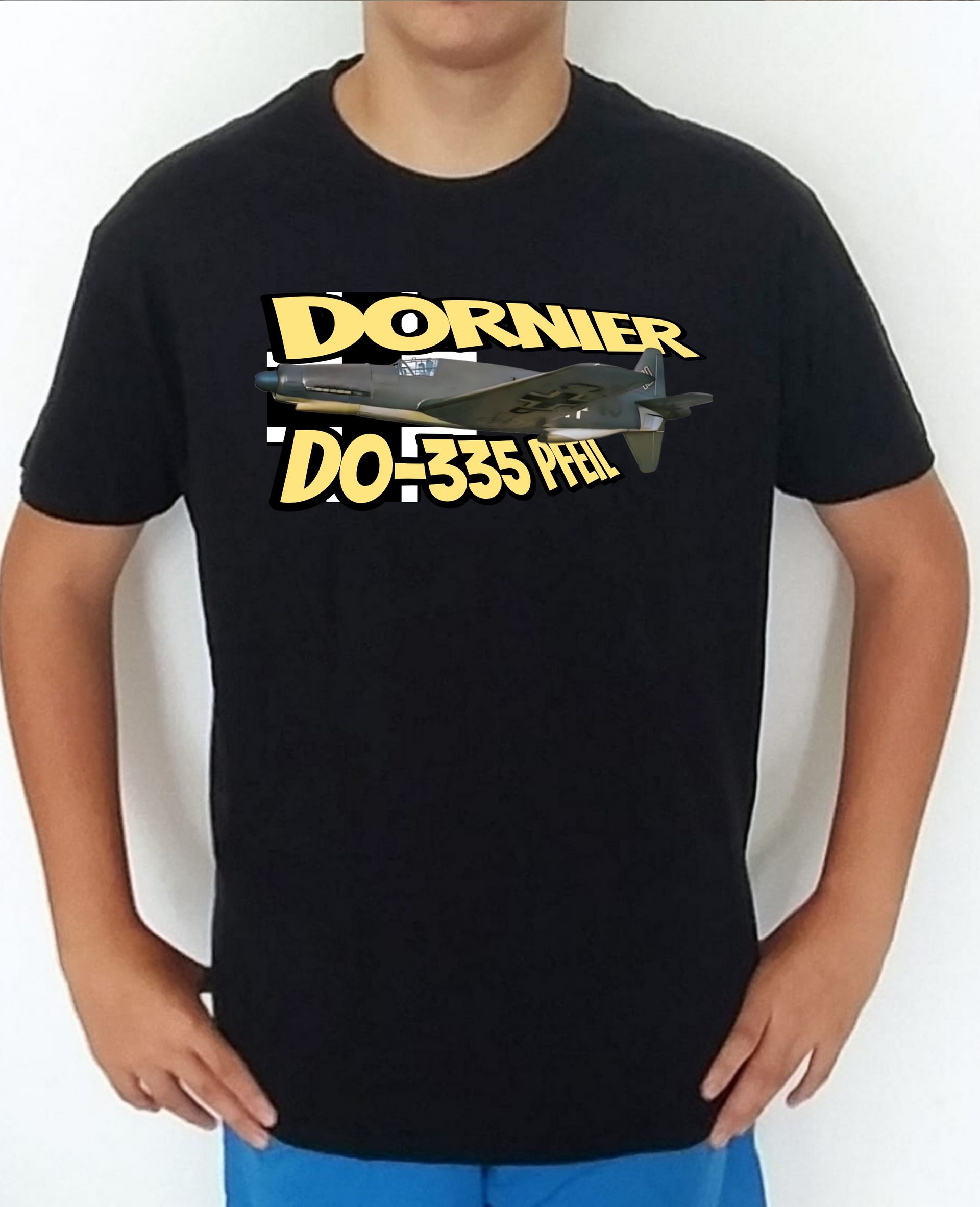 Sudadera con capucha aviones combate 2WW Dornier DO-335 Pfeil nº4 Sudadera con capucha del catálogo de CamisetasMilitares.com en la colección aviones de combate 2 W.W. de Alemania Dornier DO-335 Pfeil