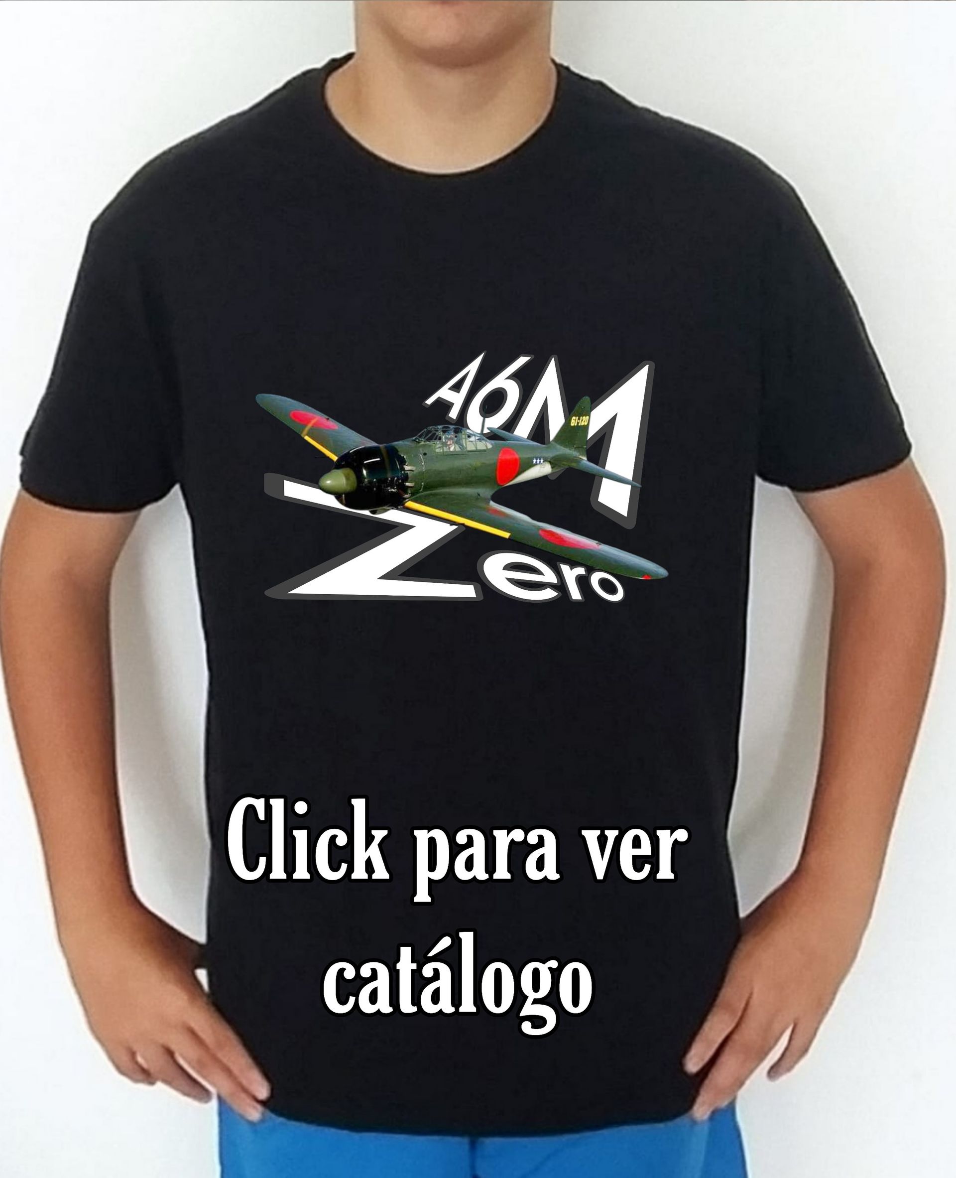 Catálogos aviones 2nd World War Japón Camisetas/t-shirt/playeras, de los catálogo de CamisetasMilitares.com  en las colecciones bélicas de aviones 2nd World War de Japón