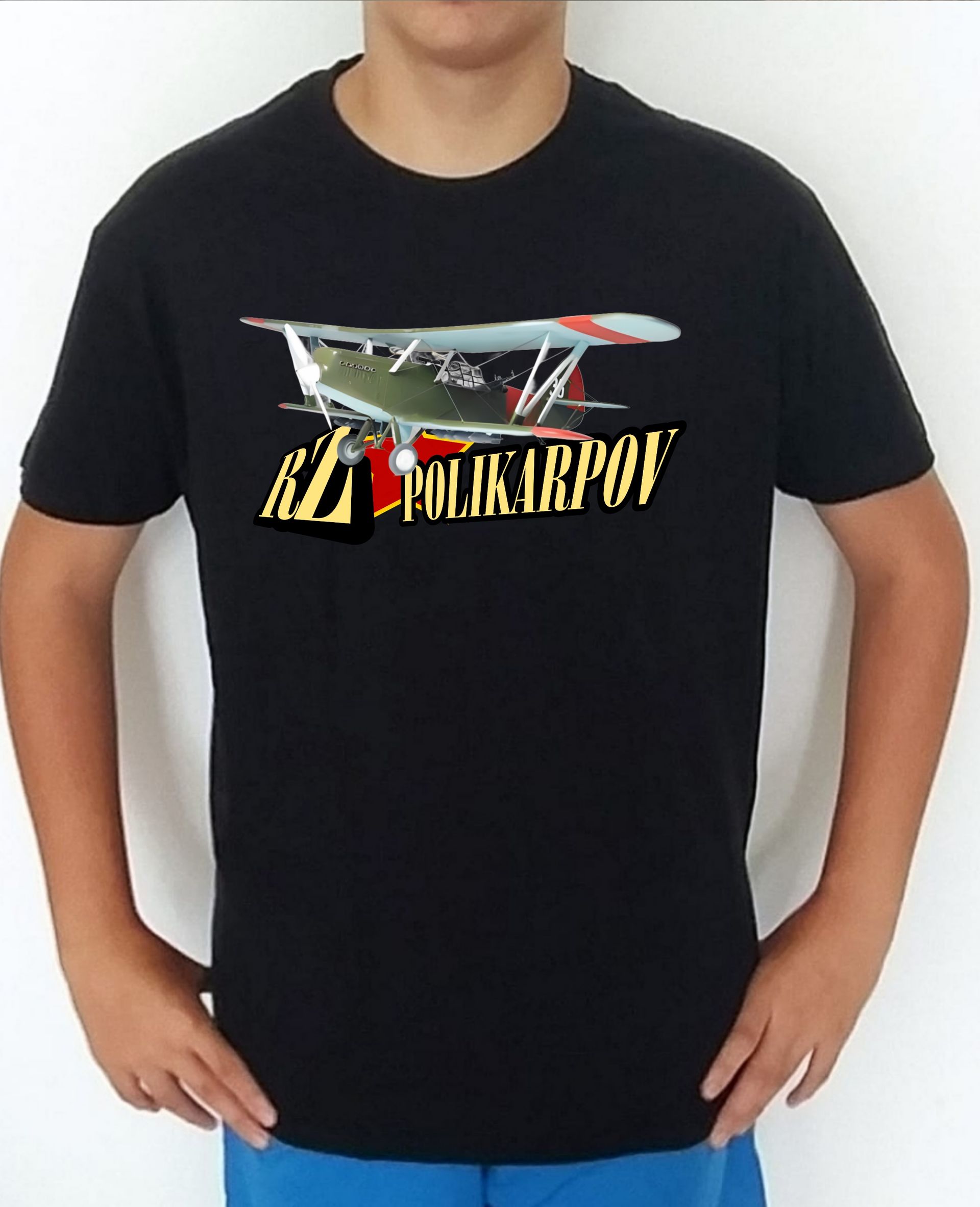 Camiseta aviones combate Rusia liakPolikarpov RZ Natacha nº3 Camiseta, t-shirt, playera, del catálogo de CamisetasMilitares.com  en la colección aviones de combate 2 W.W. de Rusia Polikarpov RZ Natacha
