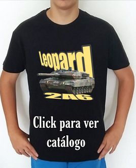 Catálogo de camisetas militares, t-shirt, playeras. de www.CamisetasMilitares.com. Colección de camisetas sobre carros de combate modernos