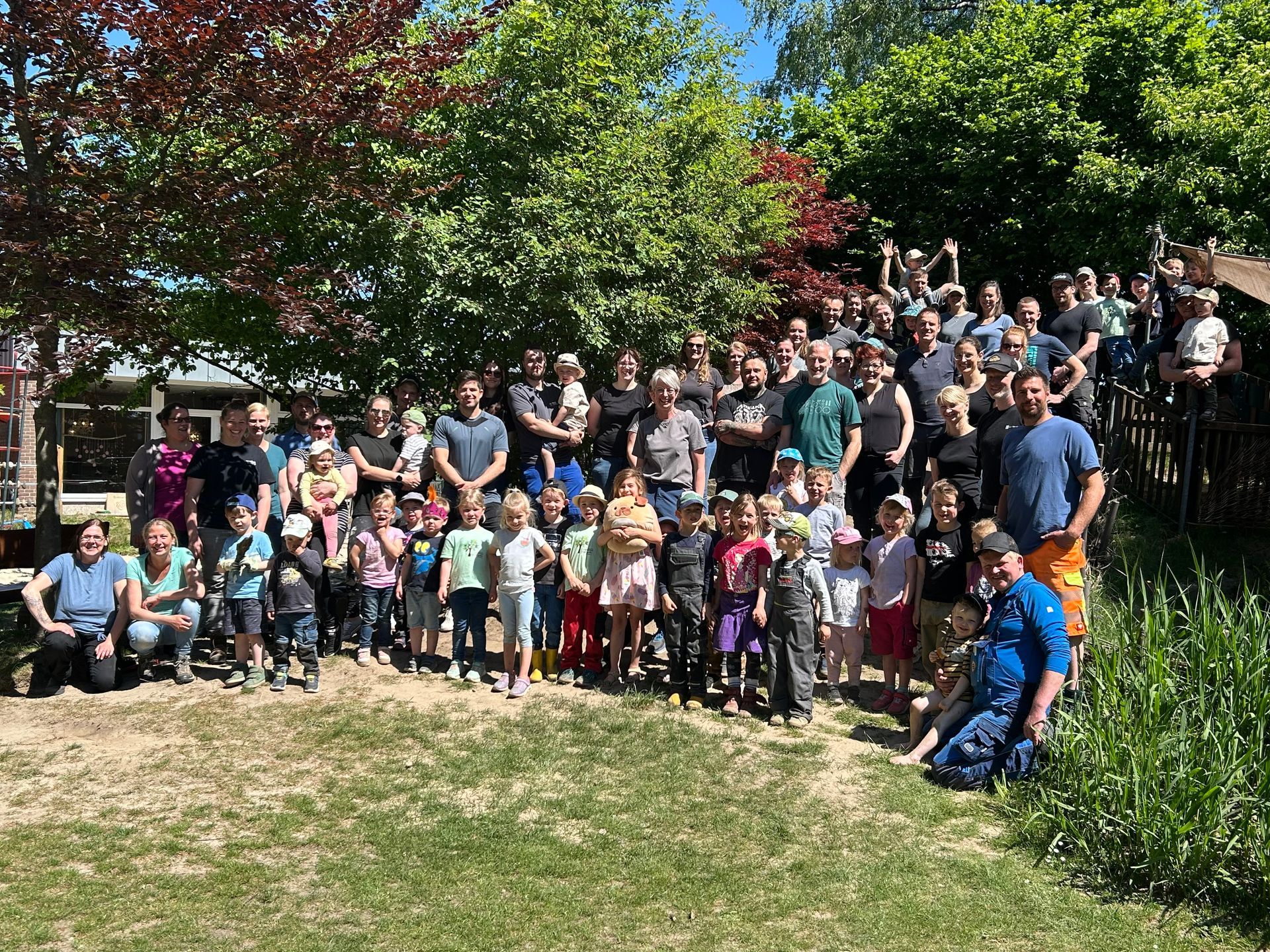 umgesetzt werden. Großer Aktionstag auf dem Gelände des Familienzentrums