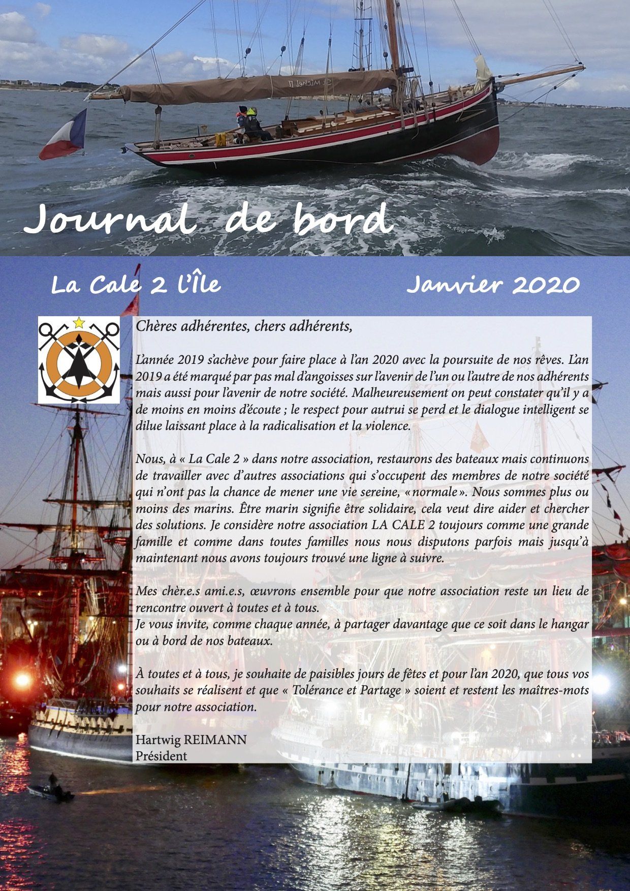 Journal de Bord n°7 de Décembre 2019