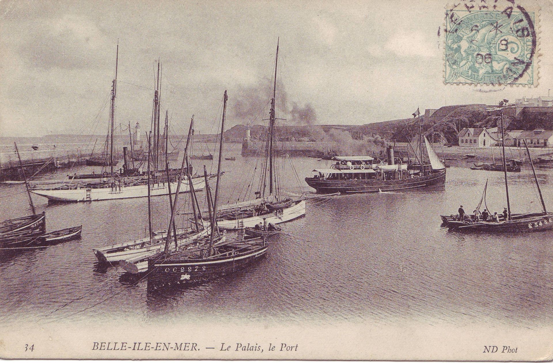 Le Saint Michel II à Belle-Île