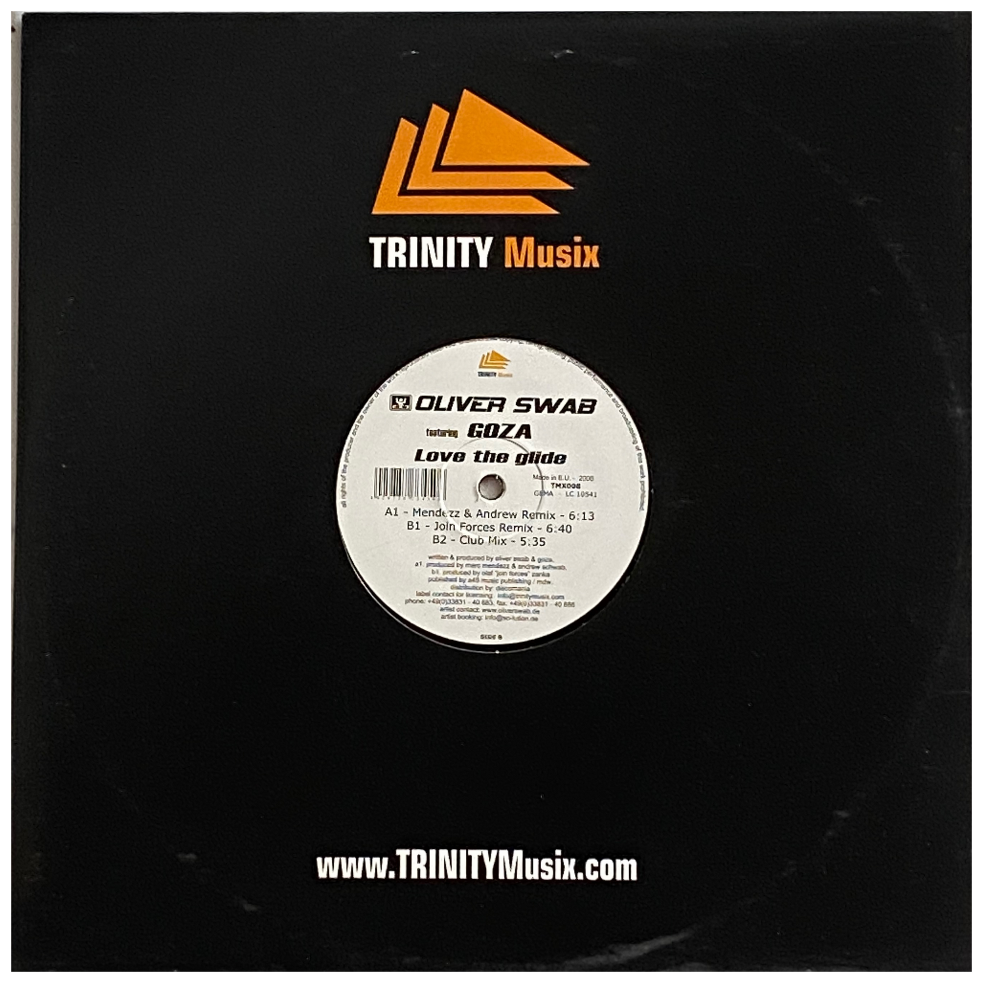 Oliver Swab feat. Goza - Love The Glide