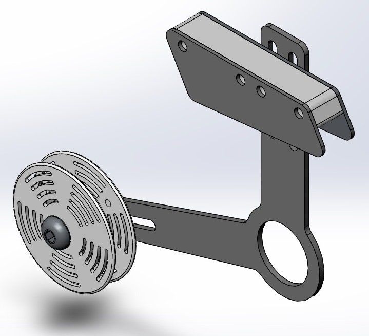Mountain bike chain device prototype design