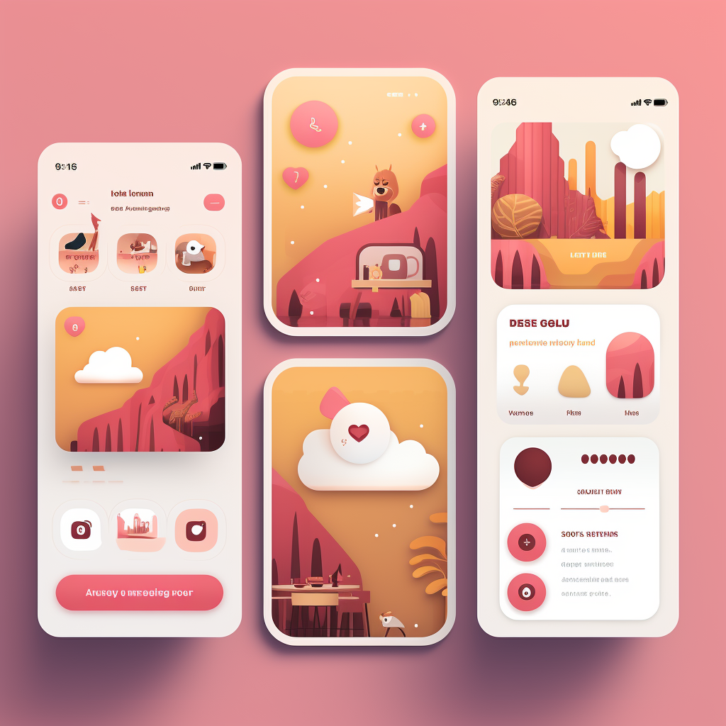Graphic illustration of Instagram Highlights and Stories interface.
