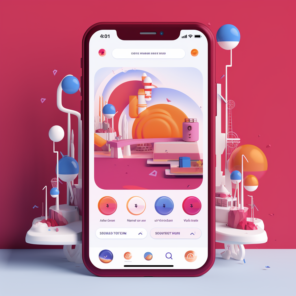 Graphic illustration of Instagram interface showing the follow request feature