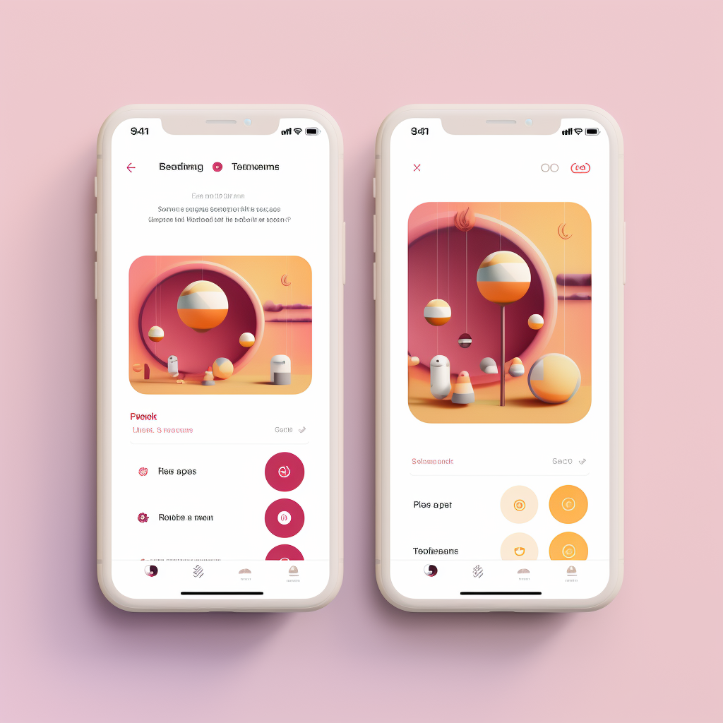 Graphic illustration of Instagram profile settings screen