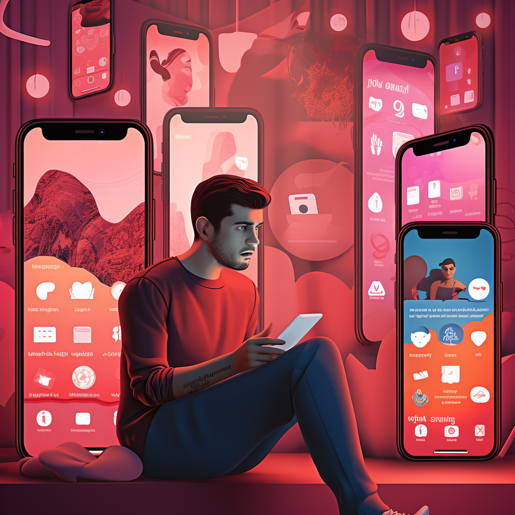 Graphic illustration of various Instagram story issues and their solutions