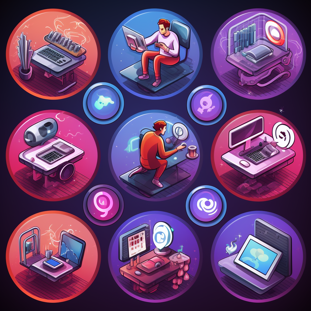 Graphic illustration of various methods to view private Instagram accounts based on Reddit