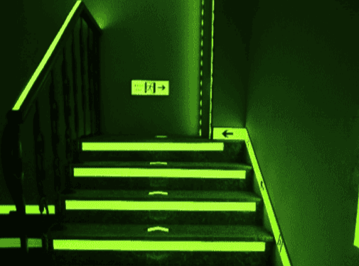 photoluminescent pathway indicators