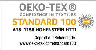 Zertifikat Standart 100 OEKO-TEX