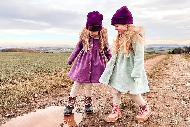 Walkmantel Mädchen Kinder Walkmantel Mädchen Kinder