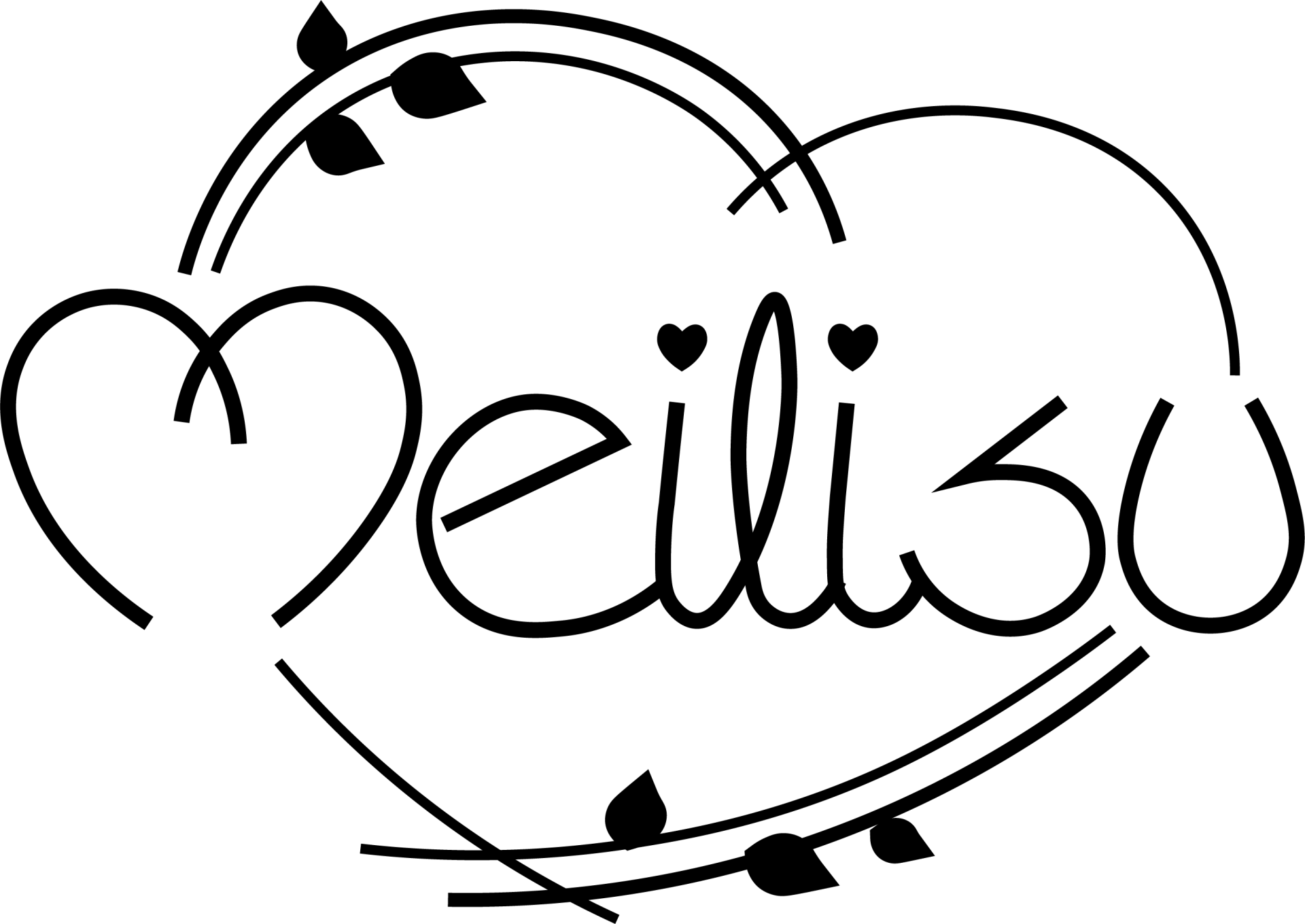 Meilisu | Logo Meilisu | selbstgenähte Kinderkleidung