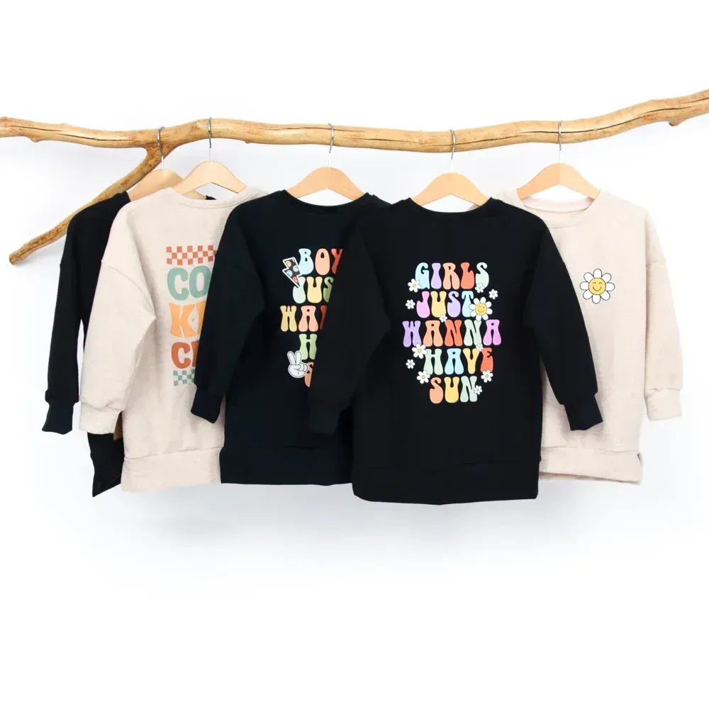 Pullover mit Print Kinder