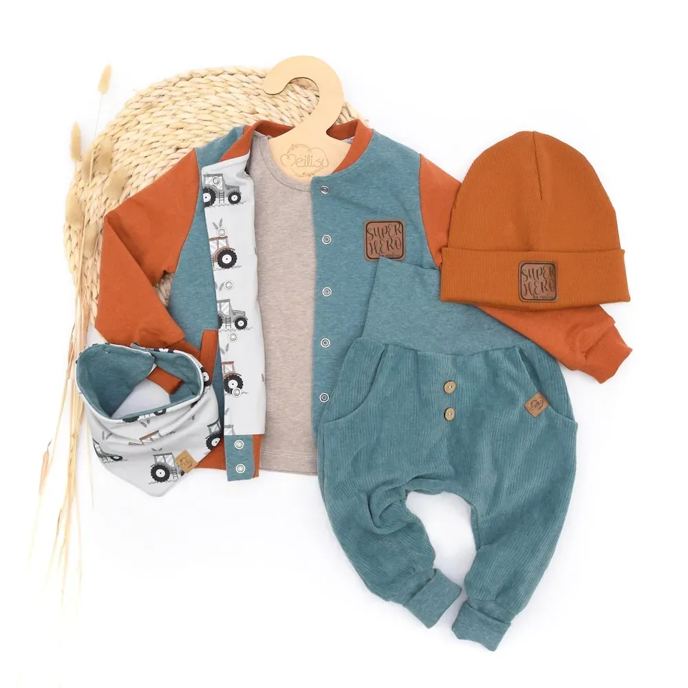 Set Traktorfahrt Kinder