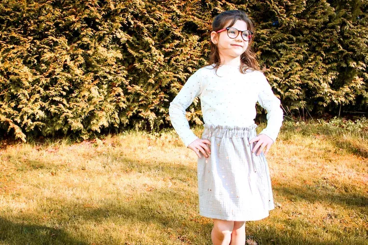 Musselin Rock Mädchen Baby Musselin Rock Mädchen Baby