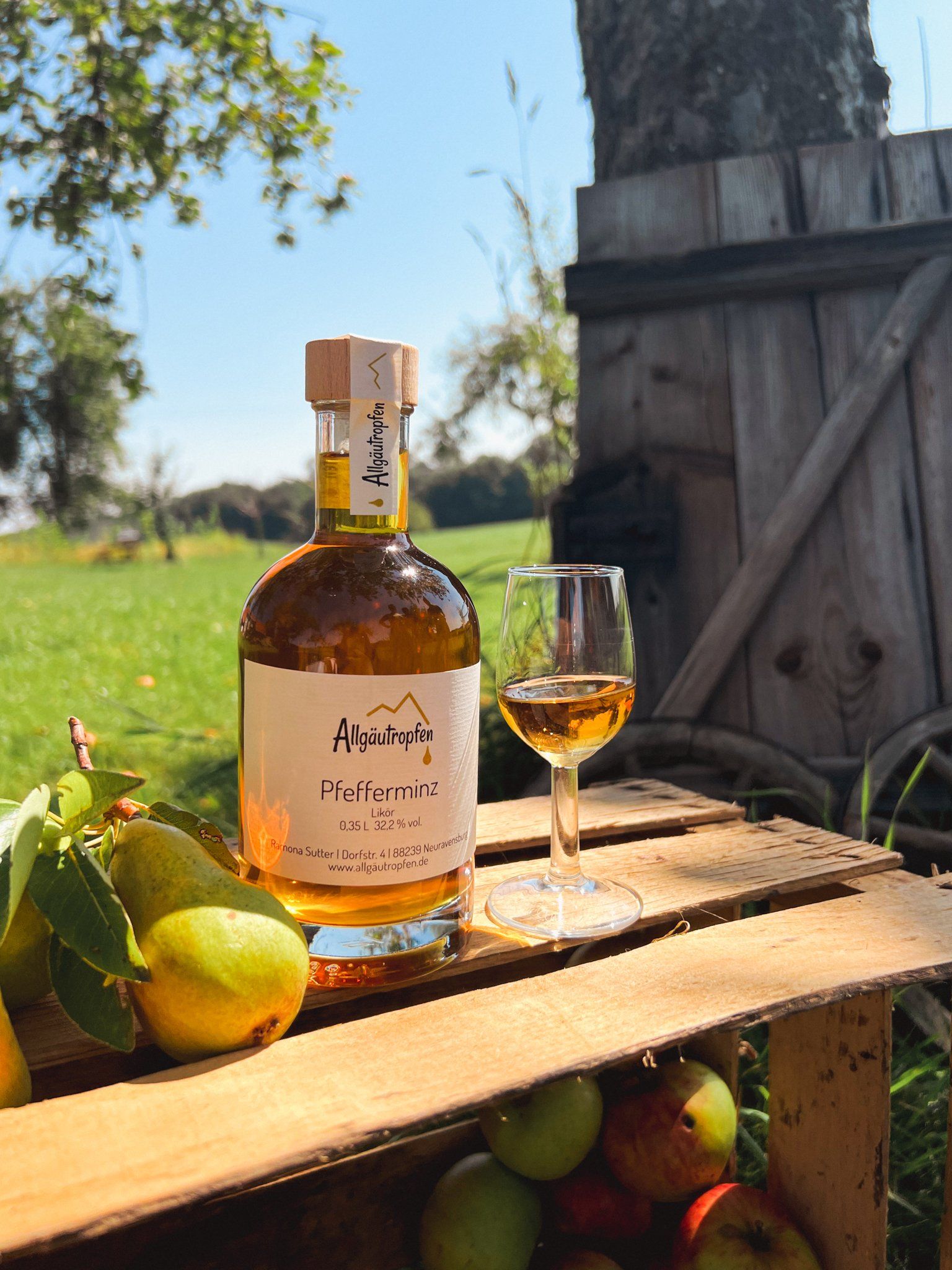 Pfefferminz Likör