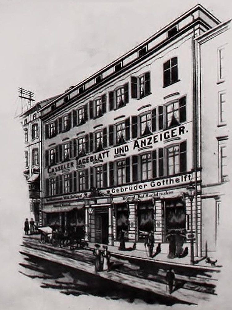 Firmenhauptsitz Kölnische Straße 10 Im Kasseler Zeitungsviertel: jüdisches Unternehmertum am Beispiel der Gotthelfts.