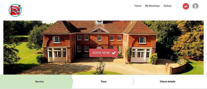 opens Imagetailors order and booking site order and book photography and floorplans