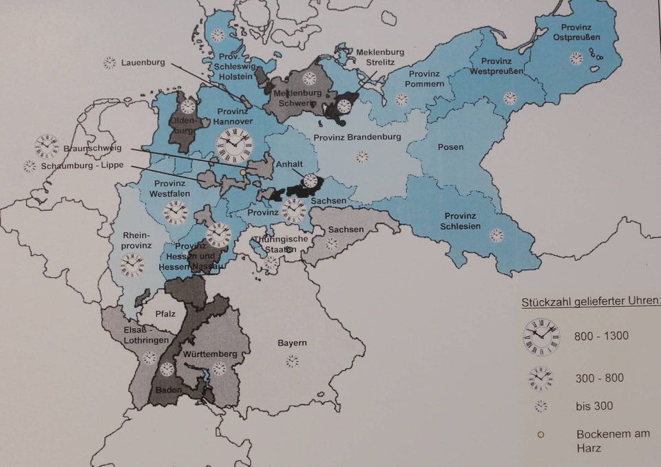 Lieferbeziehungen zur Zeit des Deutschen Reiches 1847 bis 1918