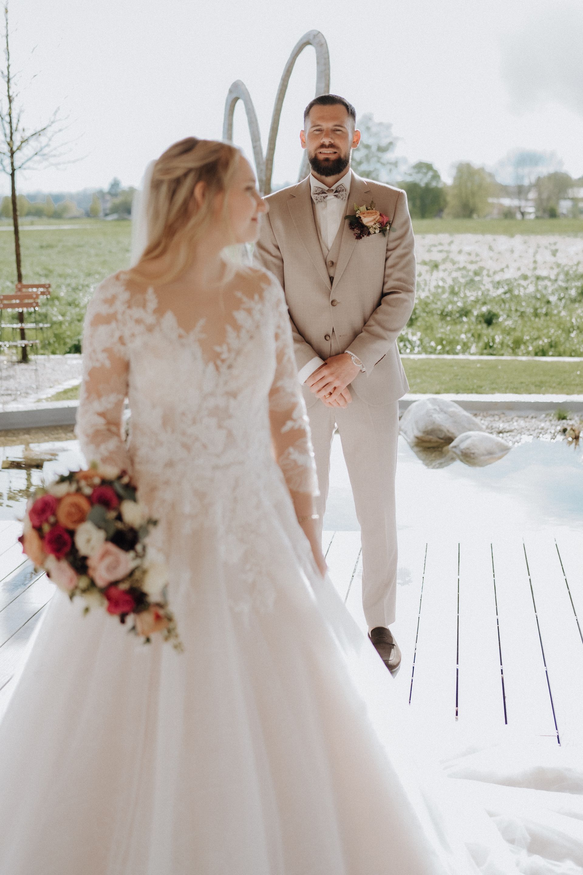 Hochzeit, Hochzeitsfotografie, Untermeitingen, Augsburg, Allgäu Landsberg am Lech, Hochzeitsfotografin, Brautpaarshooting,
