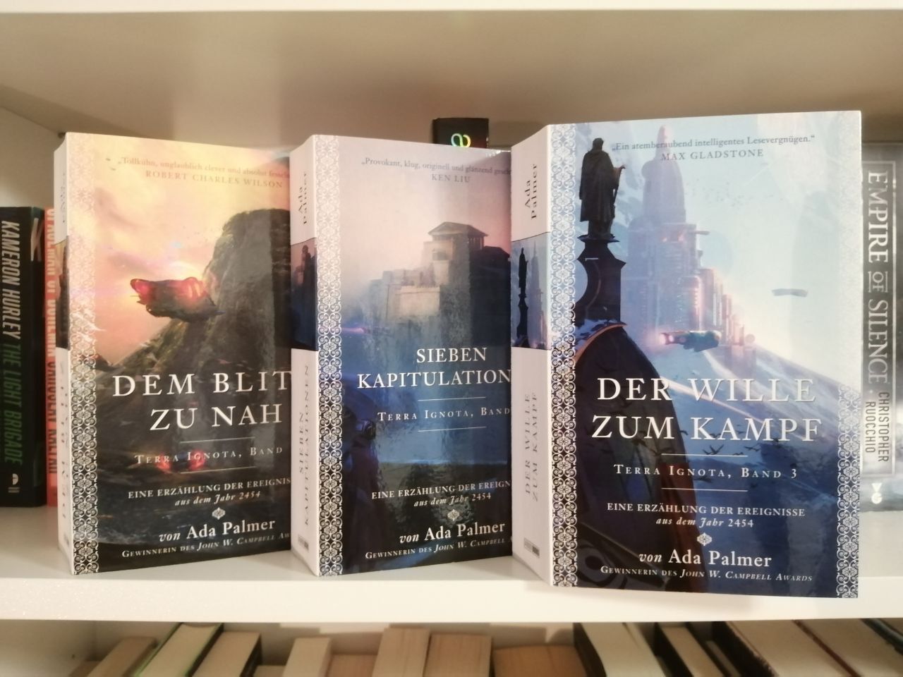 Die drei ersten Bände der