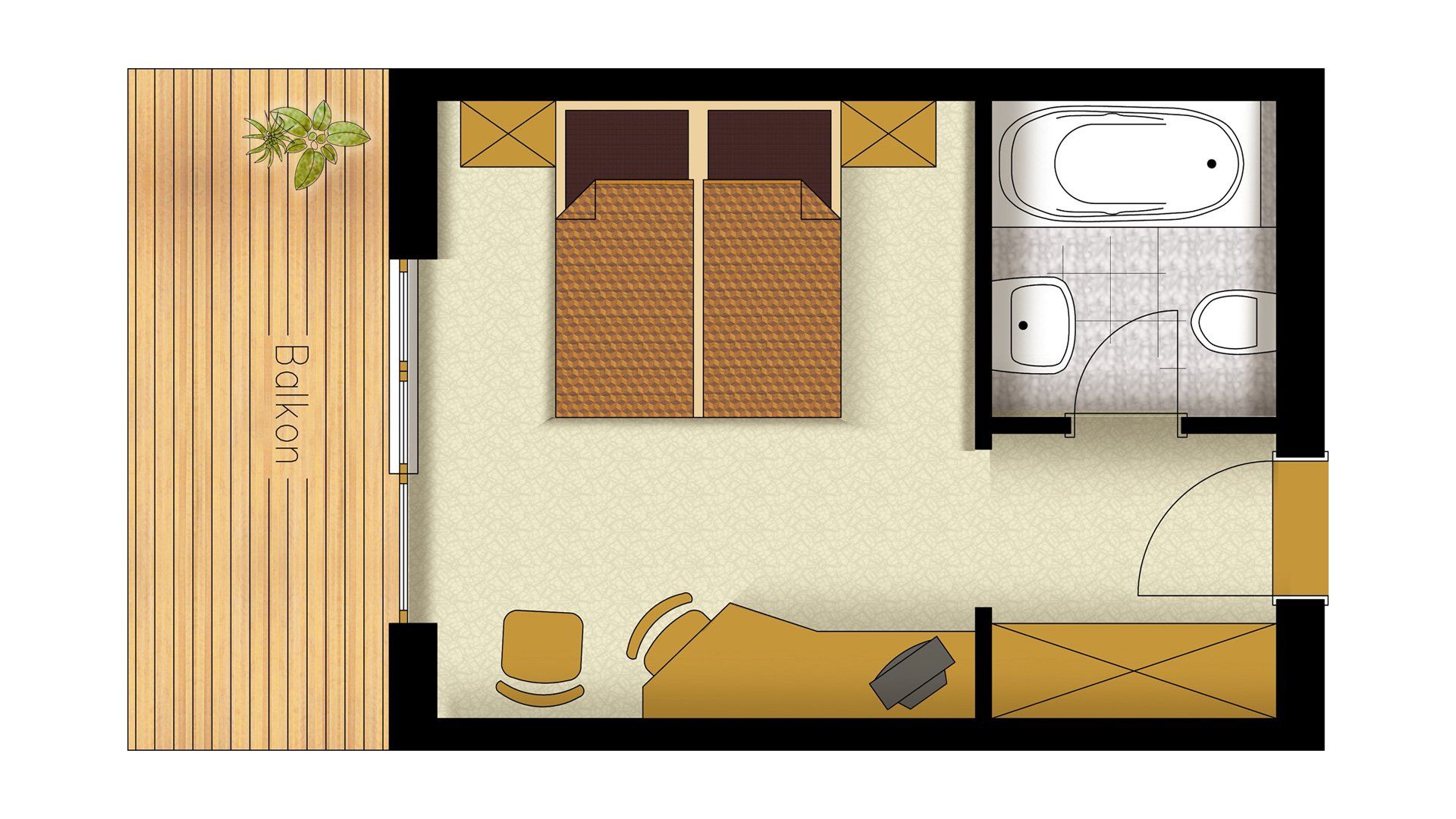 pension-bergland-lech-panorama-doppelzimmer-grundriss