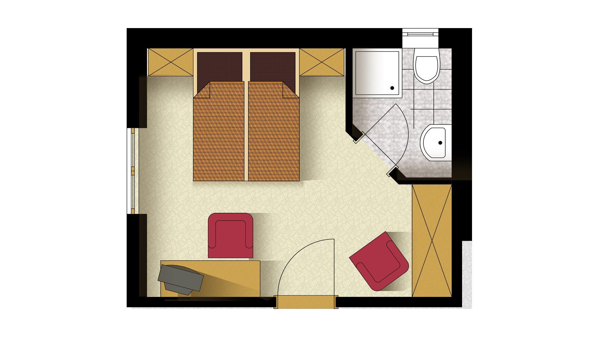 pension-bergland-lech-standard-doppelzimmer-grundriss