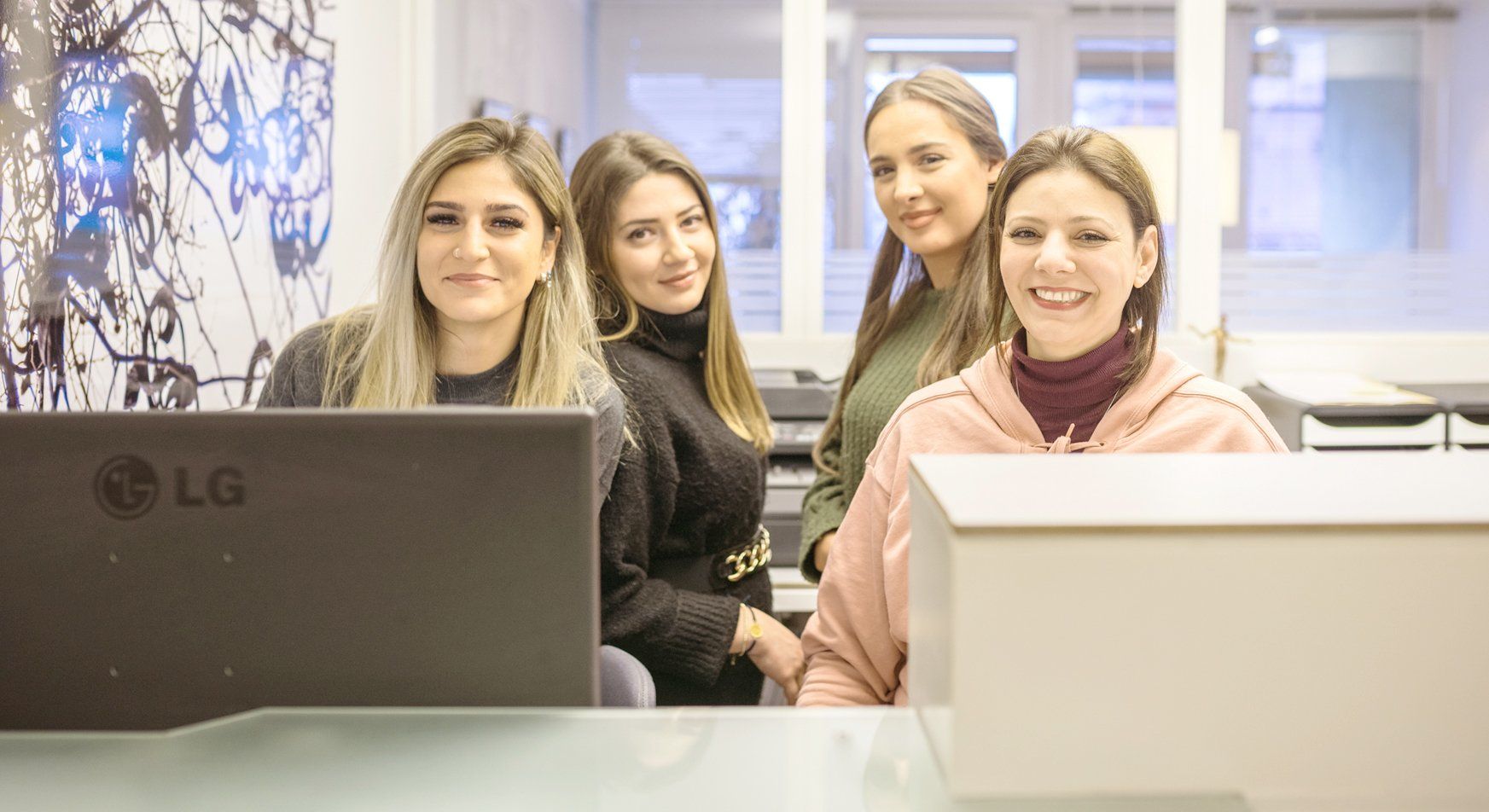 Medizinische Fachangestellte Lejla, Nazmija, Nurcan der Hausarztpraxis Engert Oefelein München-Sendling