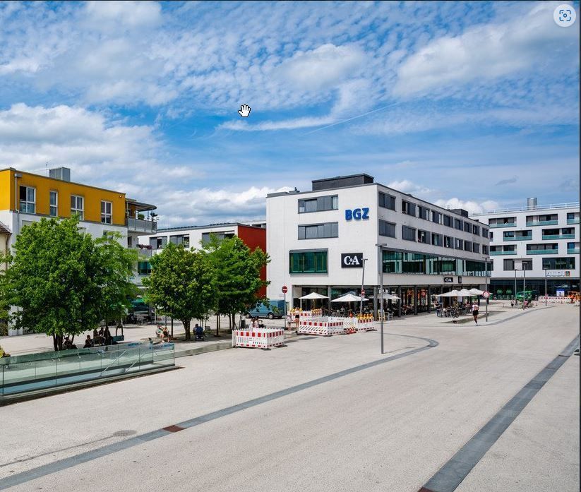 Das Ladengeschäft im Innhof des BGZ Gebäudes Hoergeraete Geretsried, Hörgeräte Geretsried, Zeit zu Hören