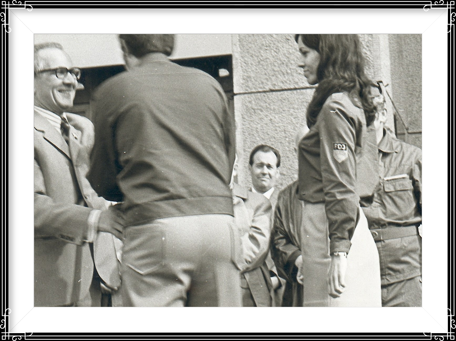 Hier habe ich versucht Erich Honecker aus der DDR zu verabschieden. Es gelang mir tatsächlich erst 15 Jahre später. Dazwischen war die Zeit sehr schwer für alle, auch für mich.