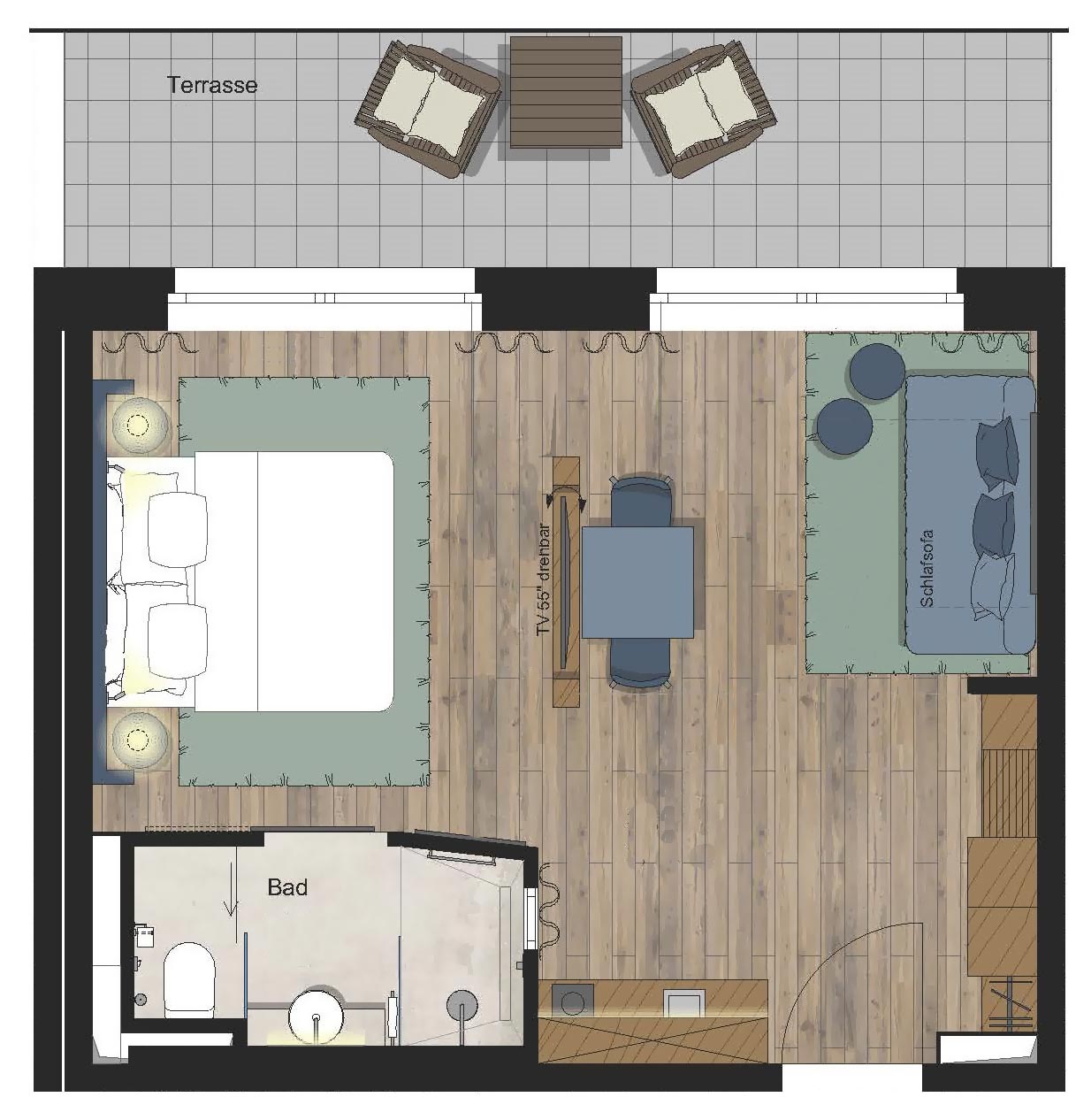 Zimmertyp Suite