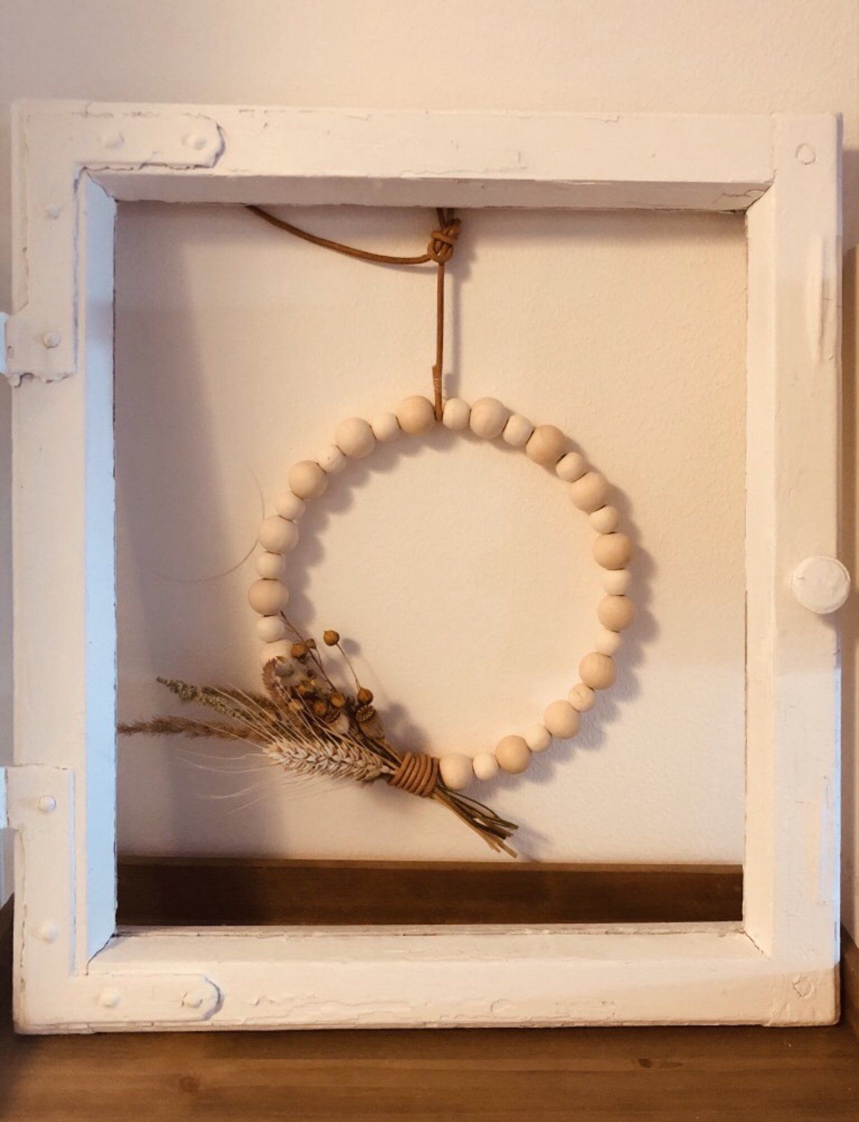 Holzperlenkranz