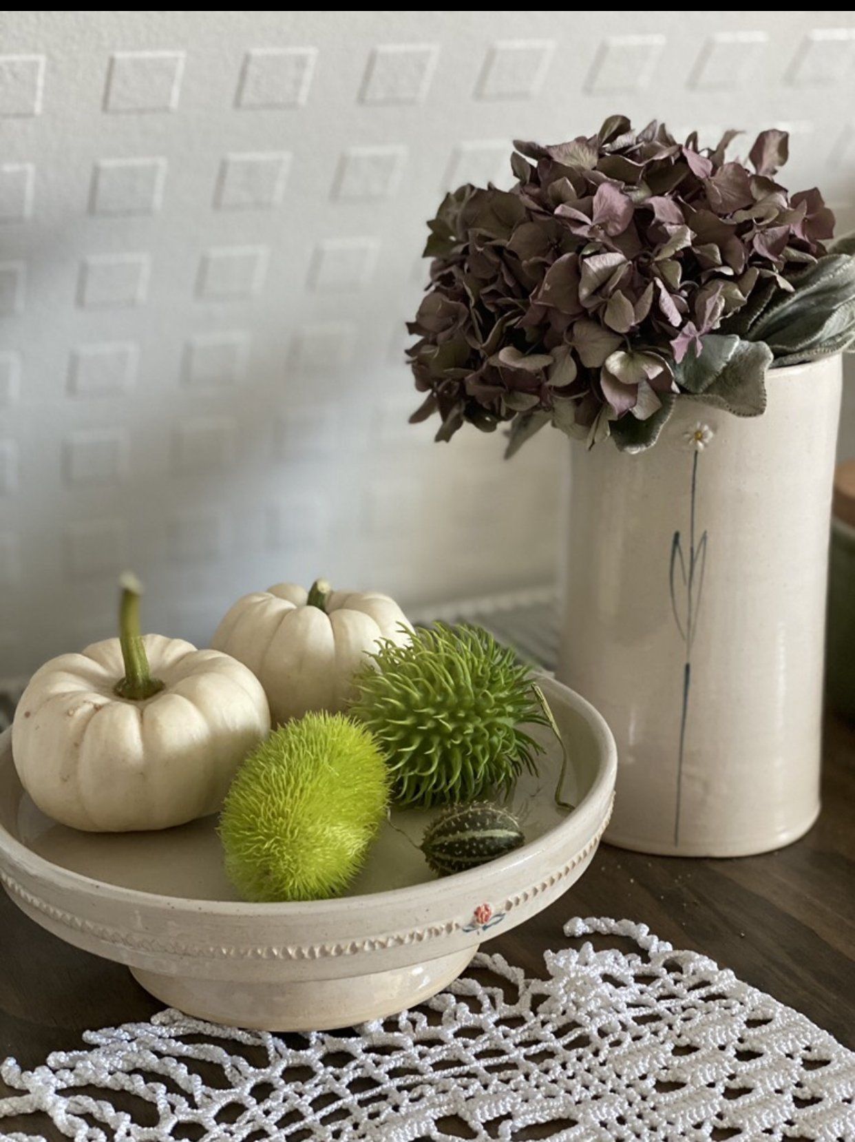 Baby Boos und Zierkürbisse