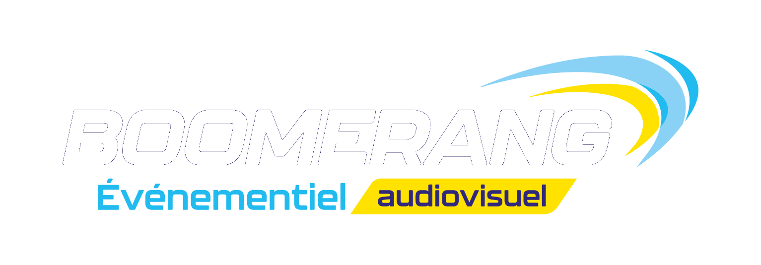Logo boomerang audiovisuel 