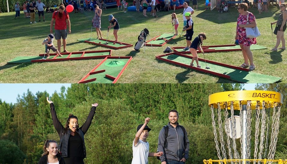 Mini-golf & disco-golf