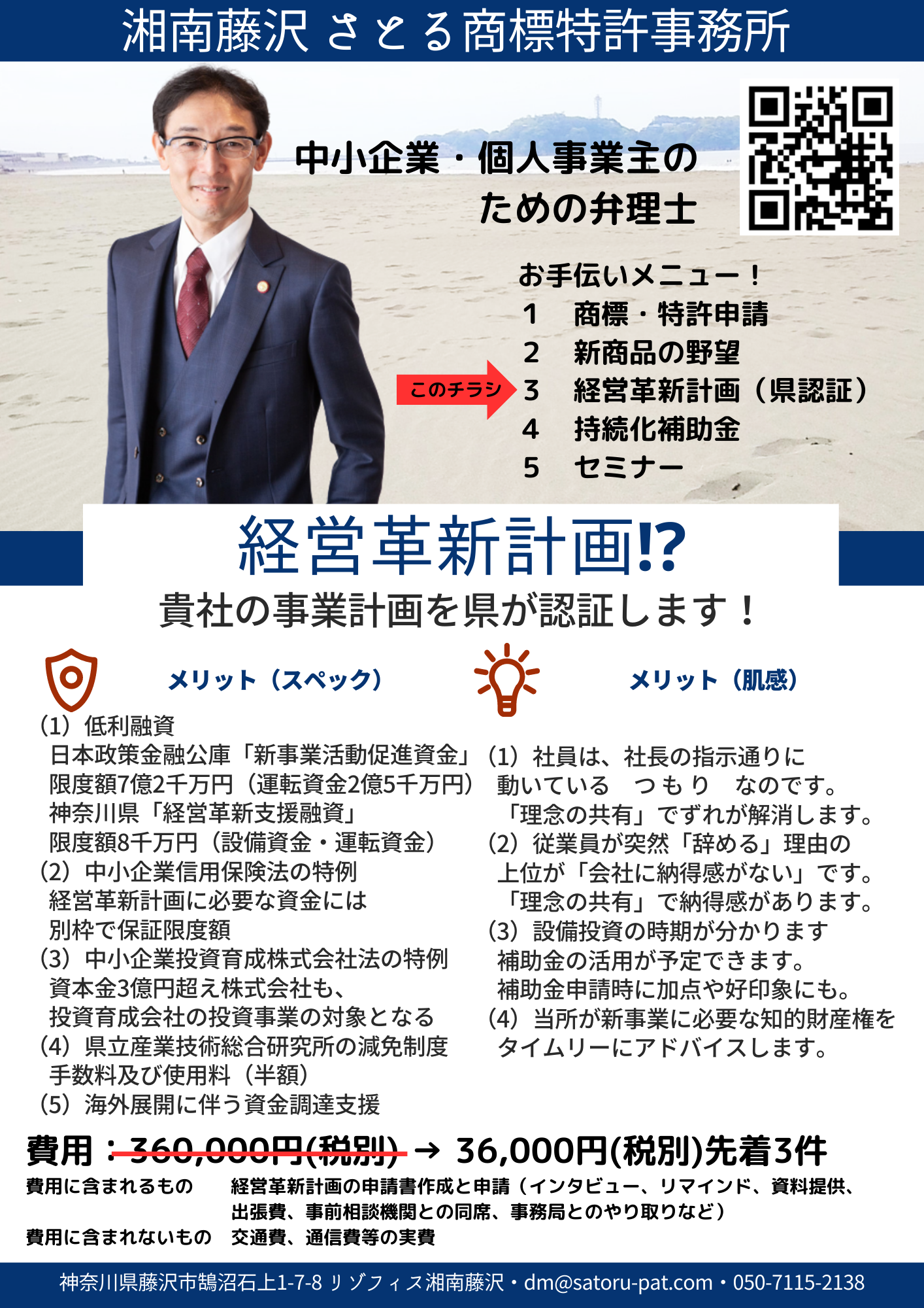 商標特許事務所のサービス説明のための画像