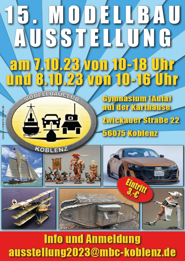 15. Modellbau Ausstellung - MBC Koblenz