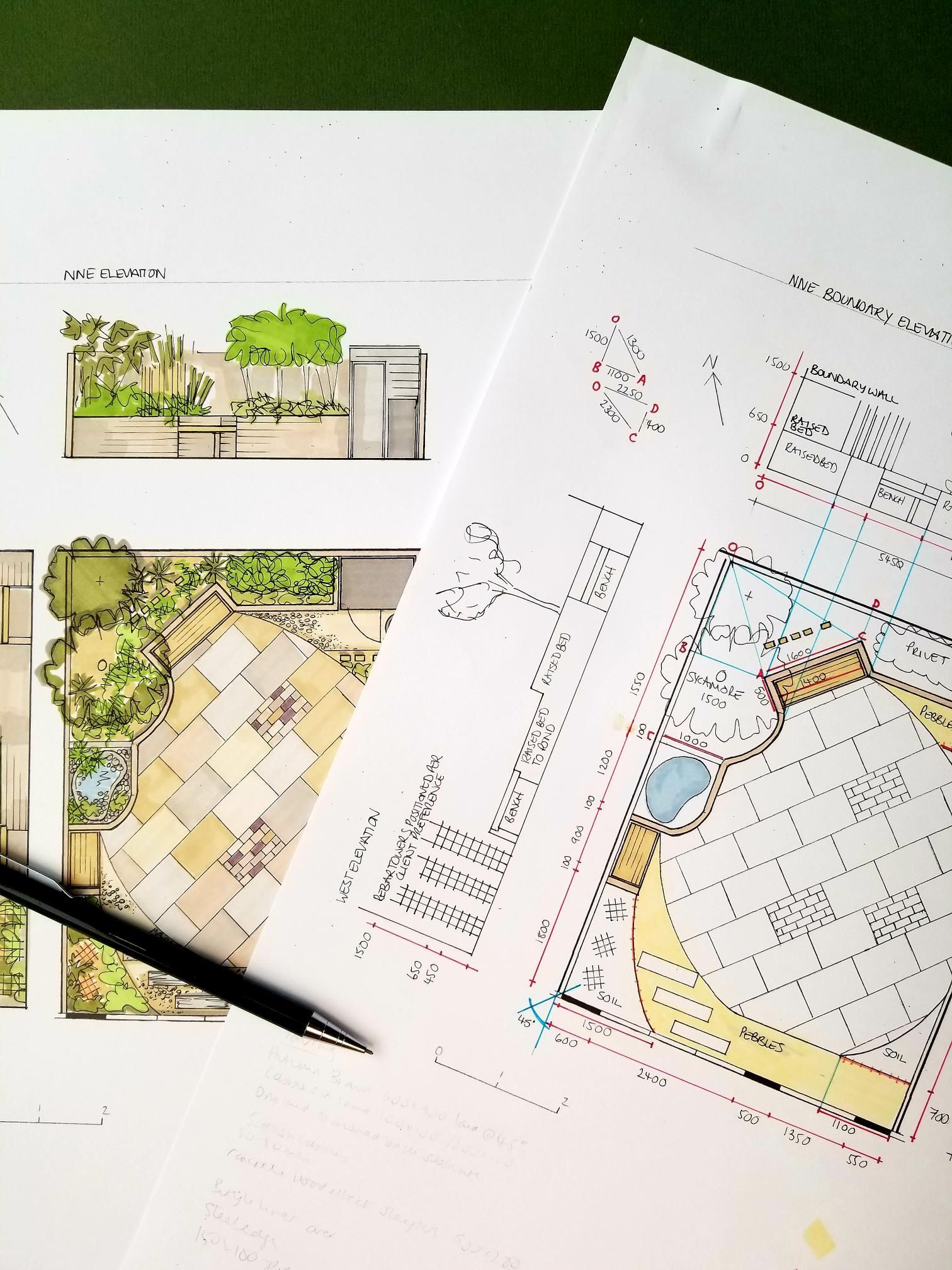Sustainable, low maintenance garden design Oundle, Stamford, Peterborough, Northamptonshire