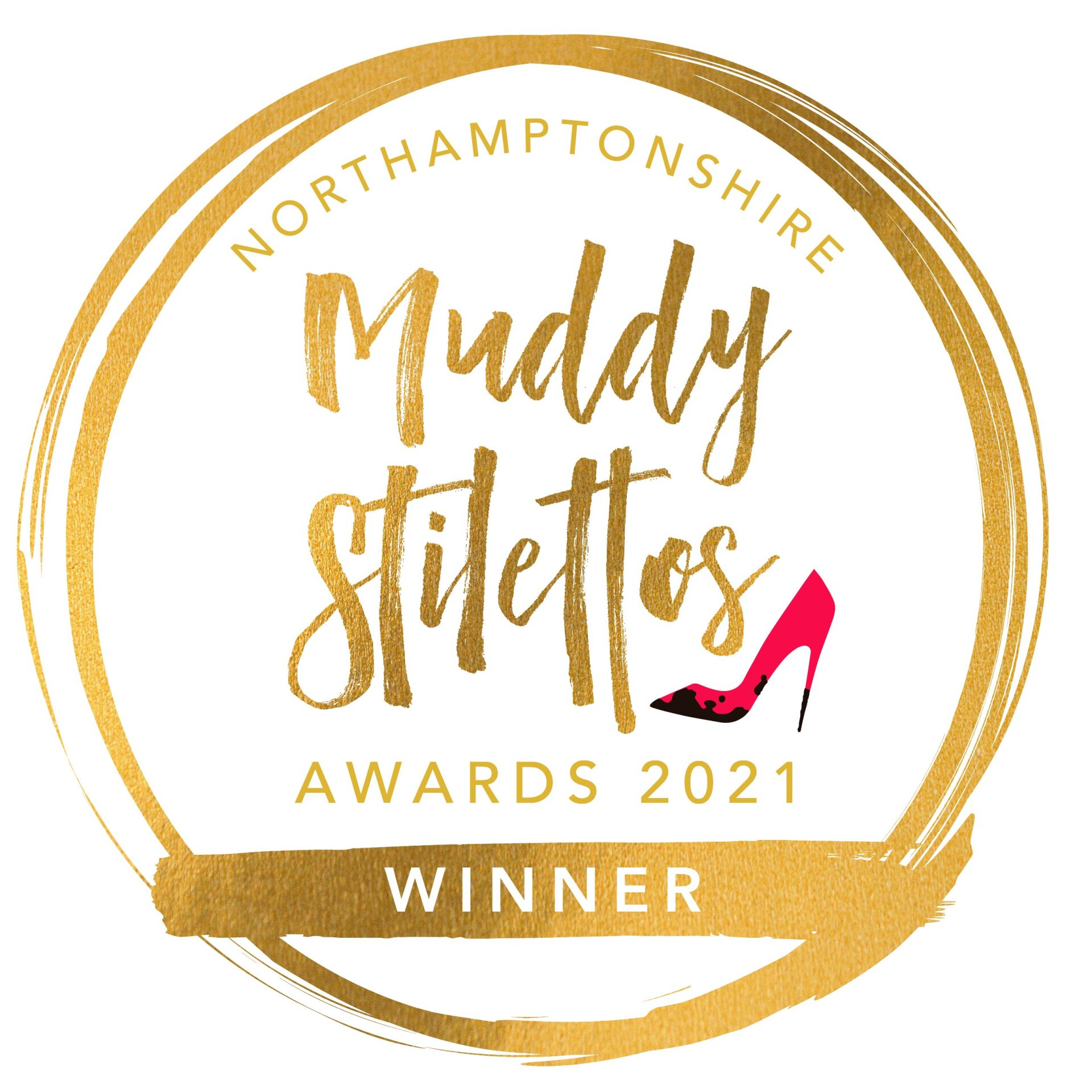 Muddy Stilettos Winners Badge