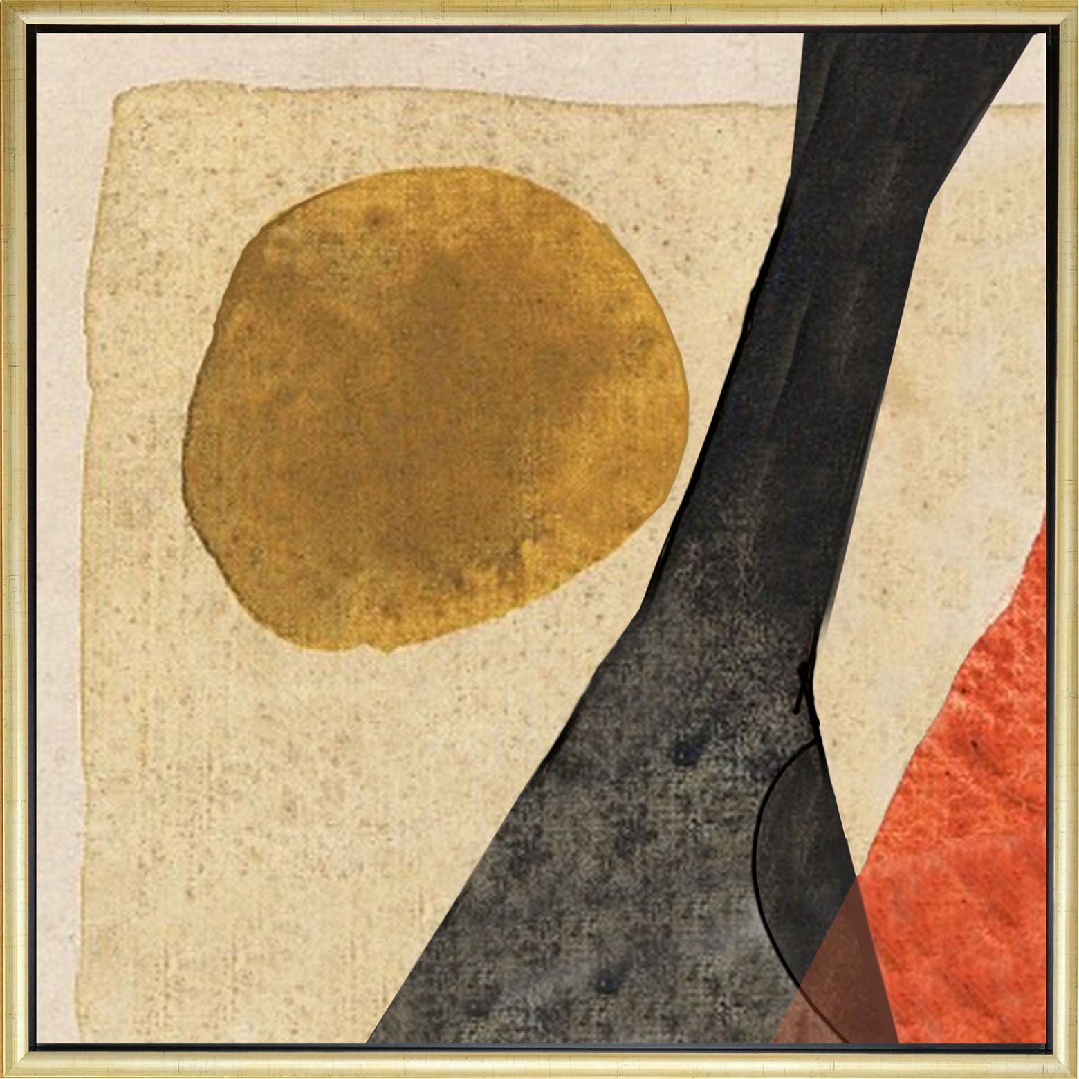 Von Bissier adaptierte Formen, verändert und neu arrangiert