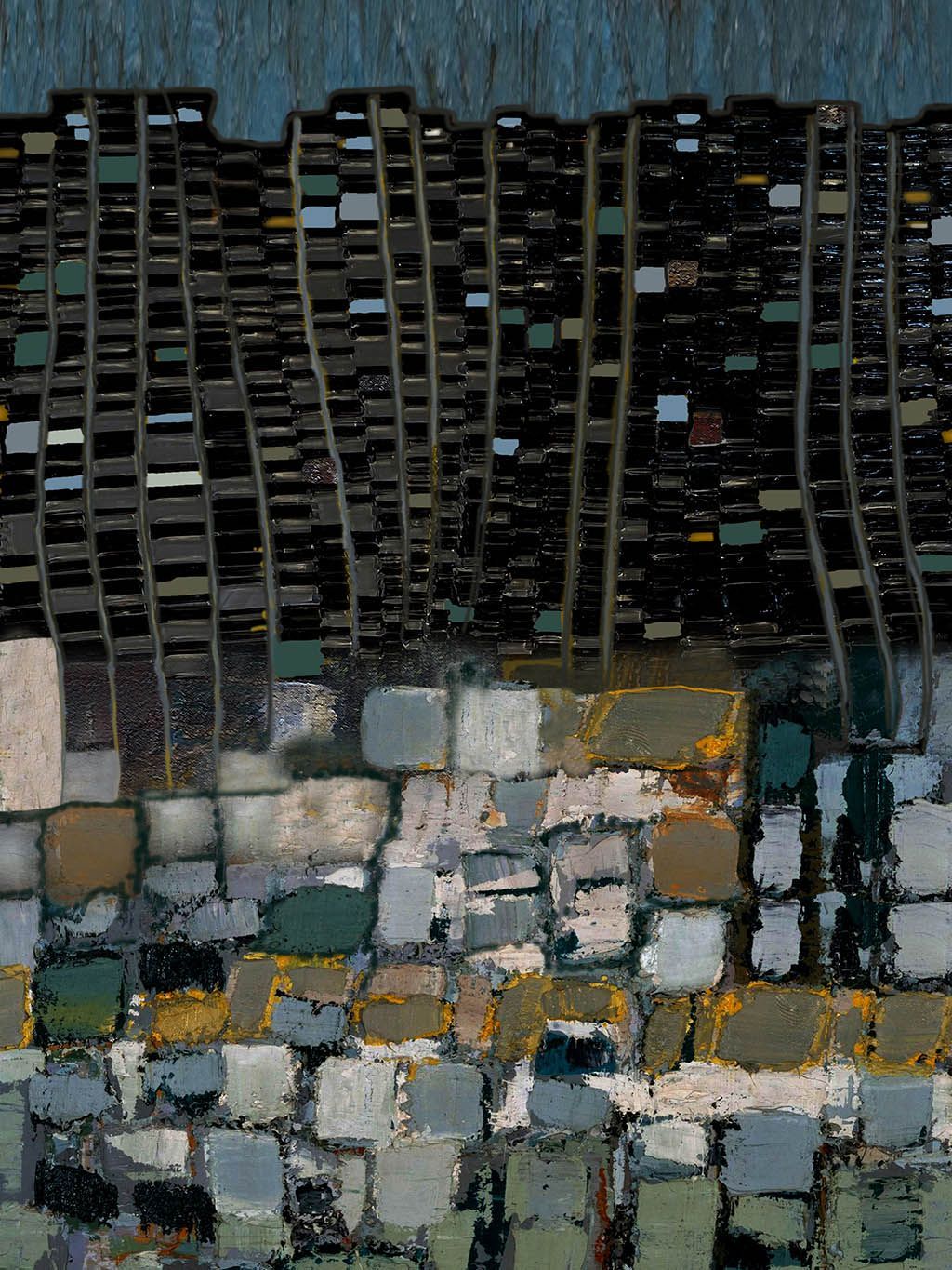 Mit einem Bild von Nicolas de Stael im Dialog.