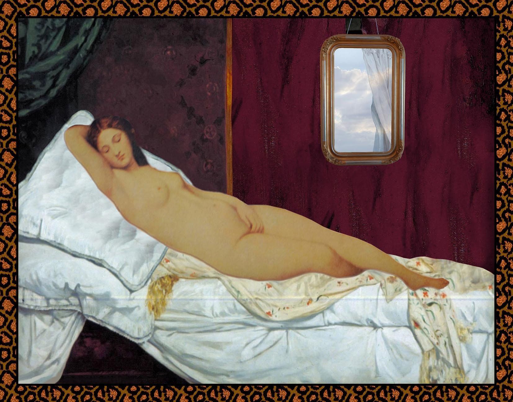 Olympias Bedienstete hat sich auf die Suche nach ihrer Herrin gemacht, während Giorgiones Venus deren Platz eingenommen hat