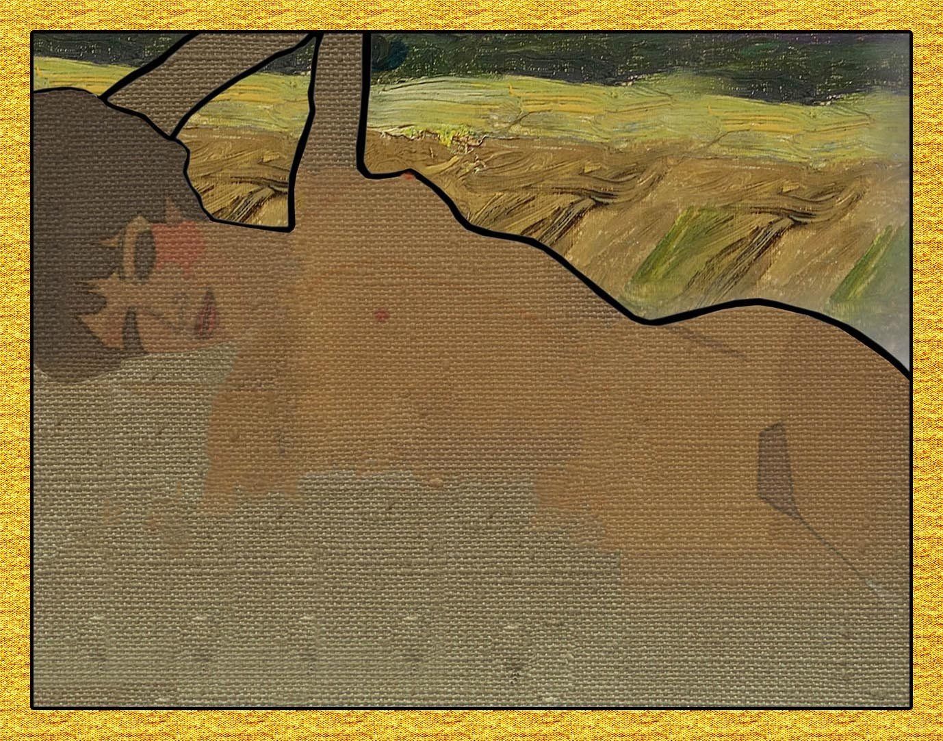 Noch weiter reduzierter Akt von Amedeo Modigliani