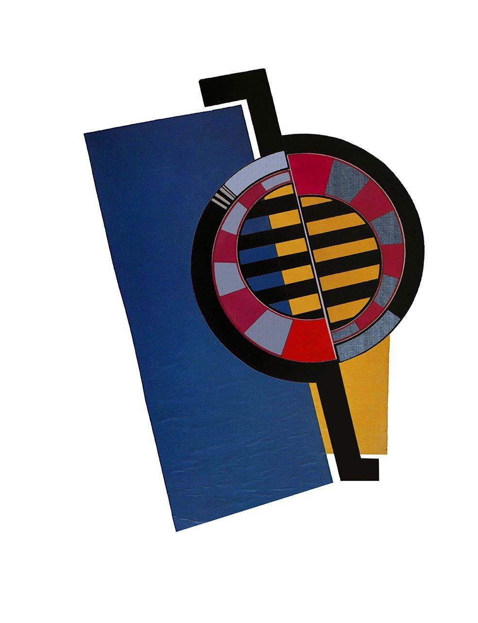 Bildelemente von Ljubov Popova neu arrangiert