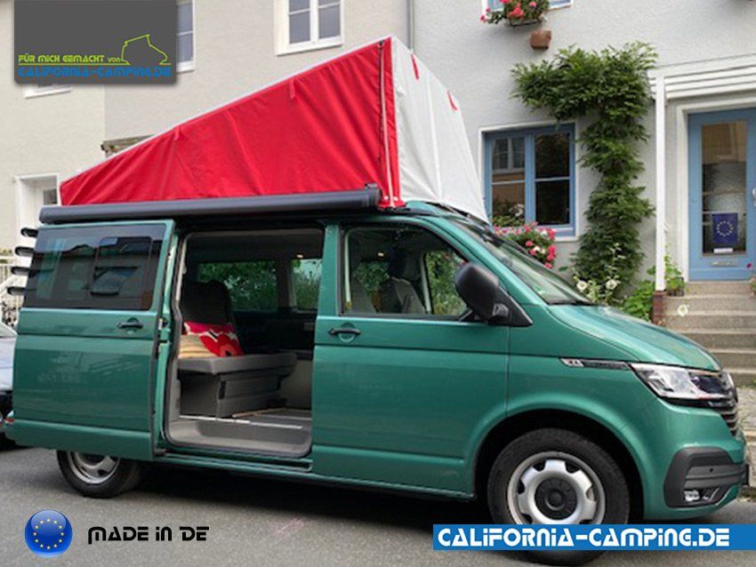 Mütze/Cap auf dem California in Silber/Rot