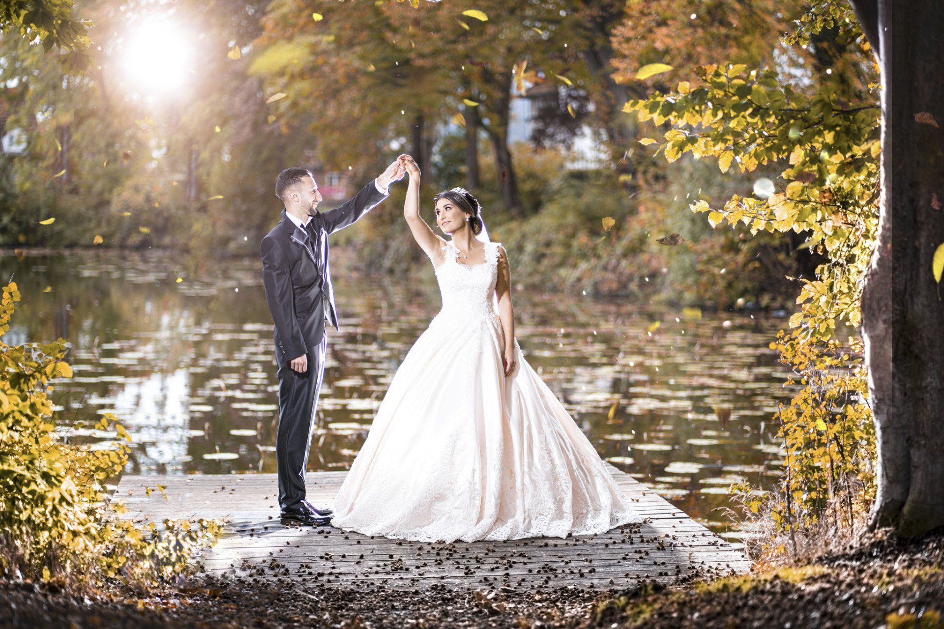 Hochzeitsfoto in Glückstadt am See
